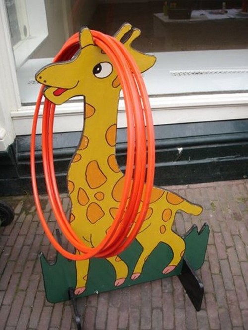 Hoepelgooien - Giraffe 
